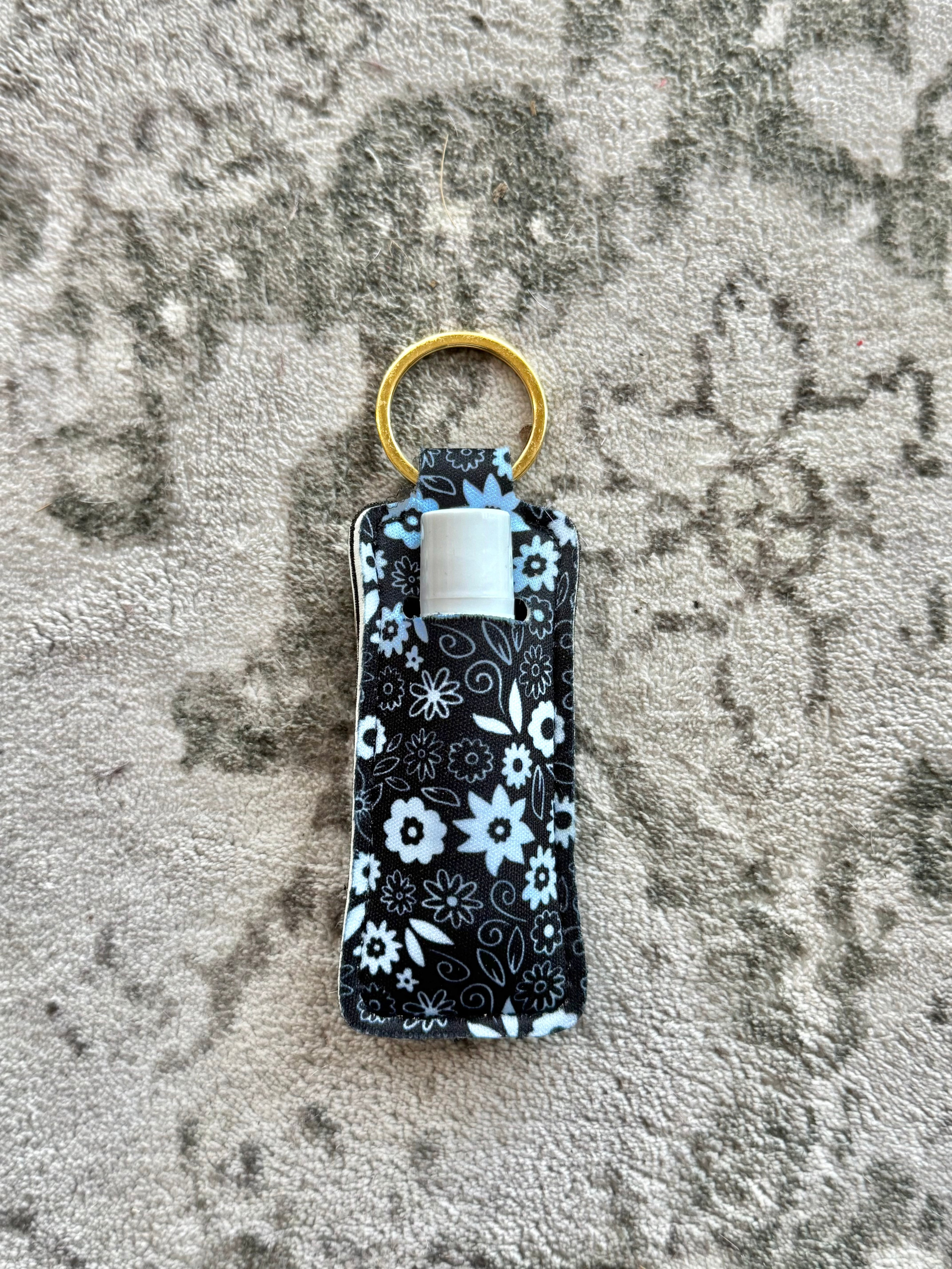 Chapstick Holder Keychain | Comes W/ Vanilla Che Jo's Chapstick