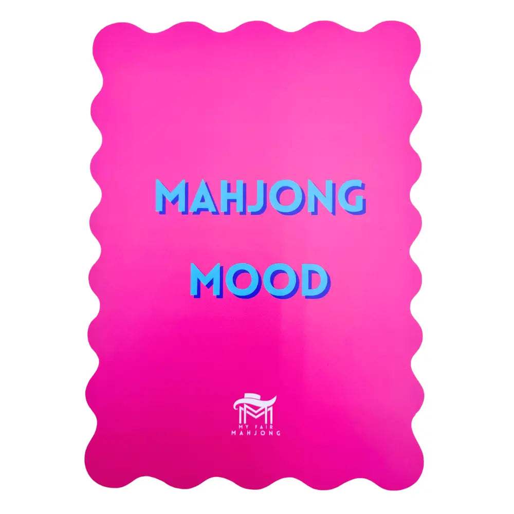 Game Night Mahjong Shuffle Card