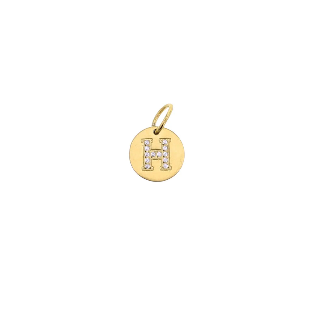 Cubic Zirconia Initial Charm