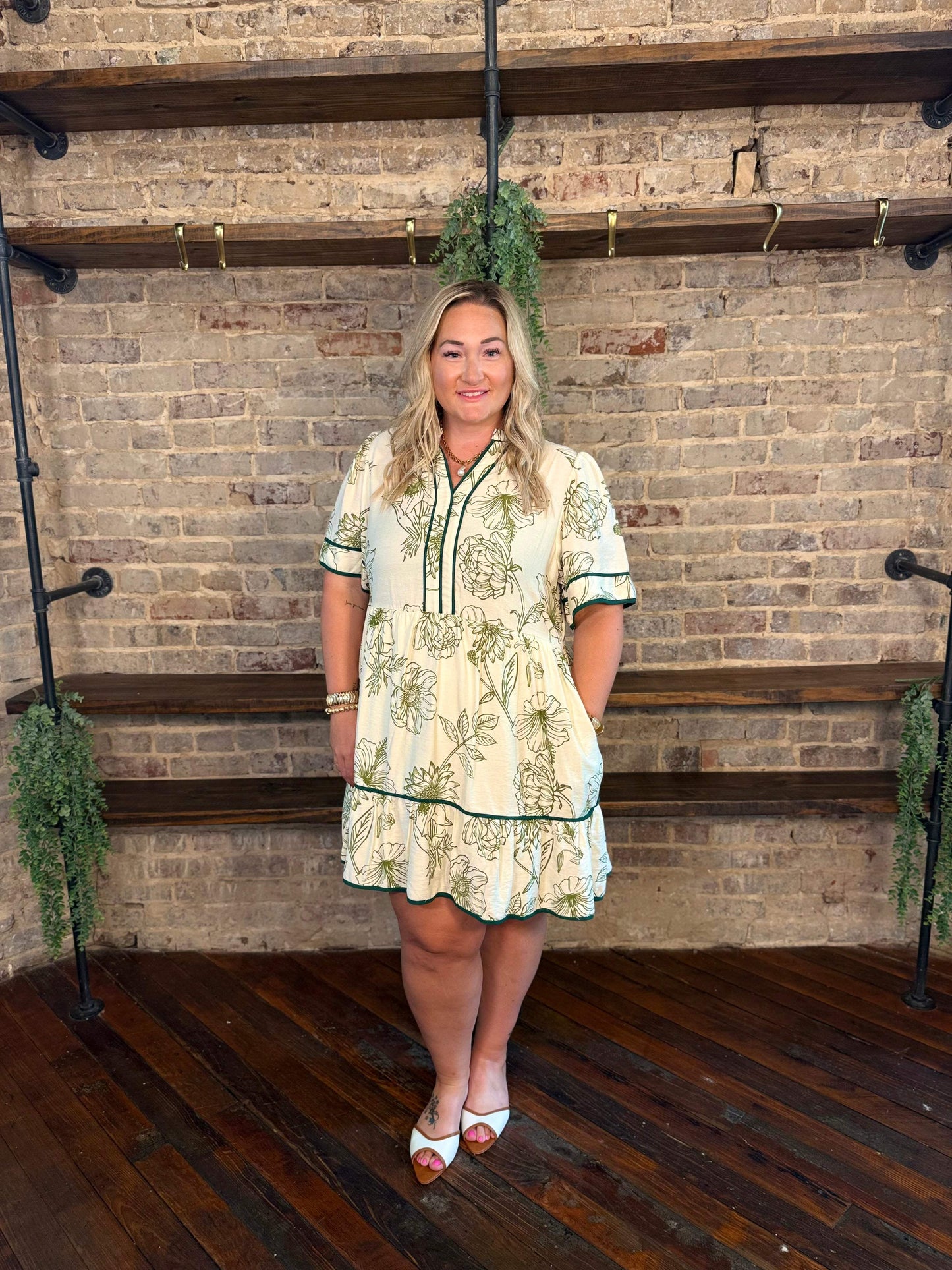 PLUS SIZE | Nana Floral Midi