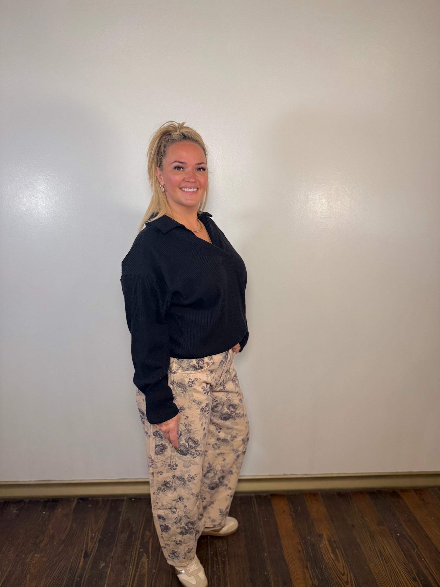 Georgina Ribbed Pullover