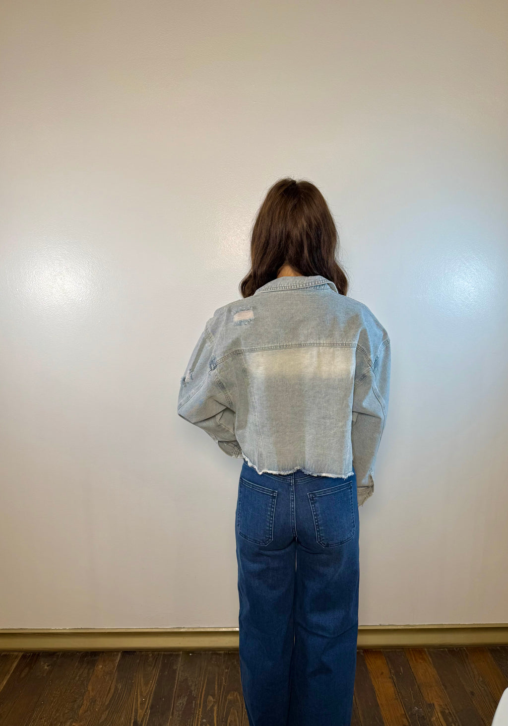 Driftcut Mini Patch Pocket Wide Leg Jeans