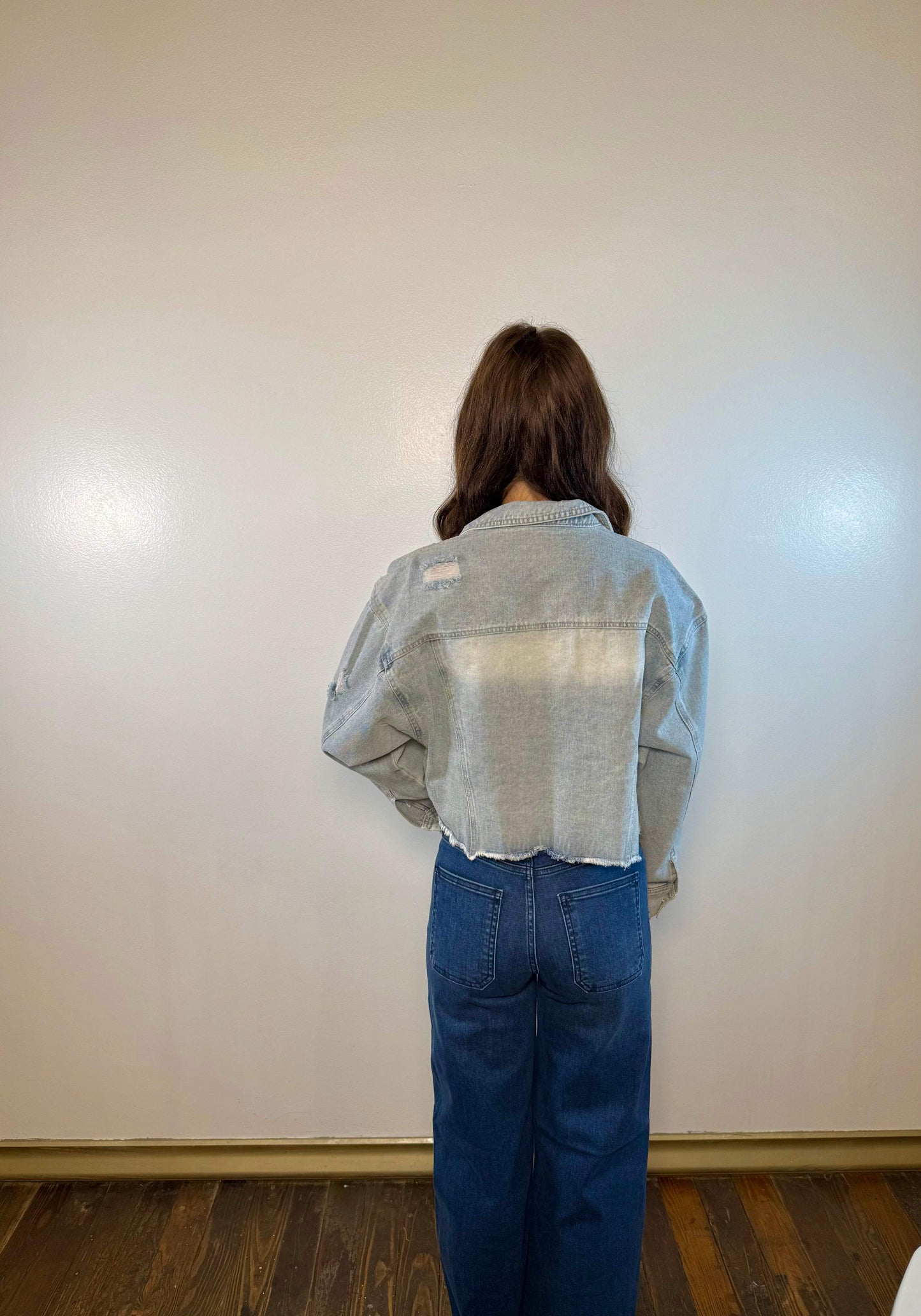 Driftcut Mini Patch Pocket Wide Leg Jeans