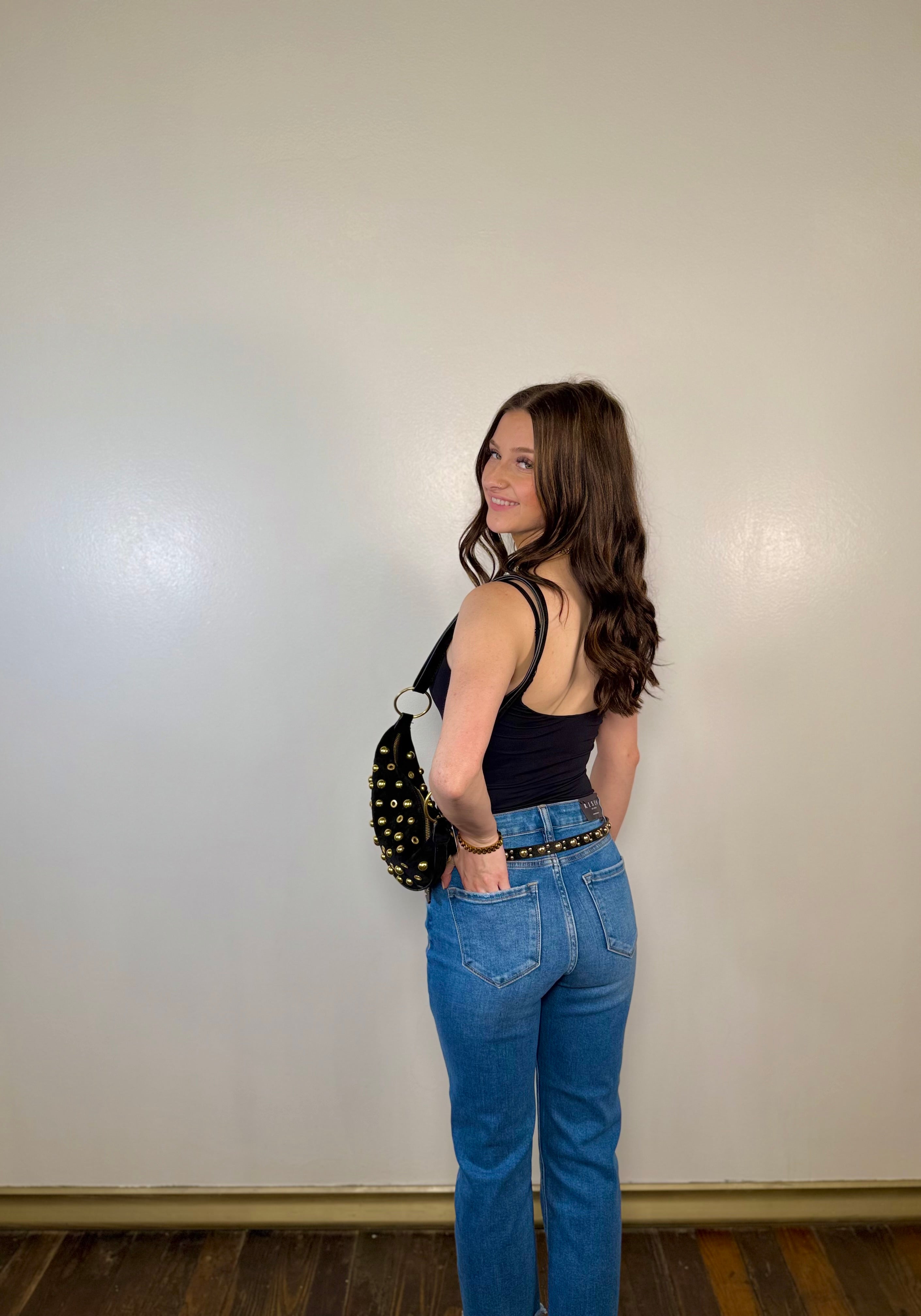 High Rise Boyfriend Fit Ankle Jeans | Risen Jeans | PLUS SIZE AVAILABLE