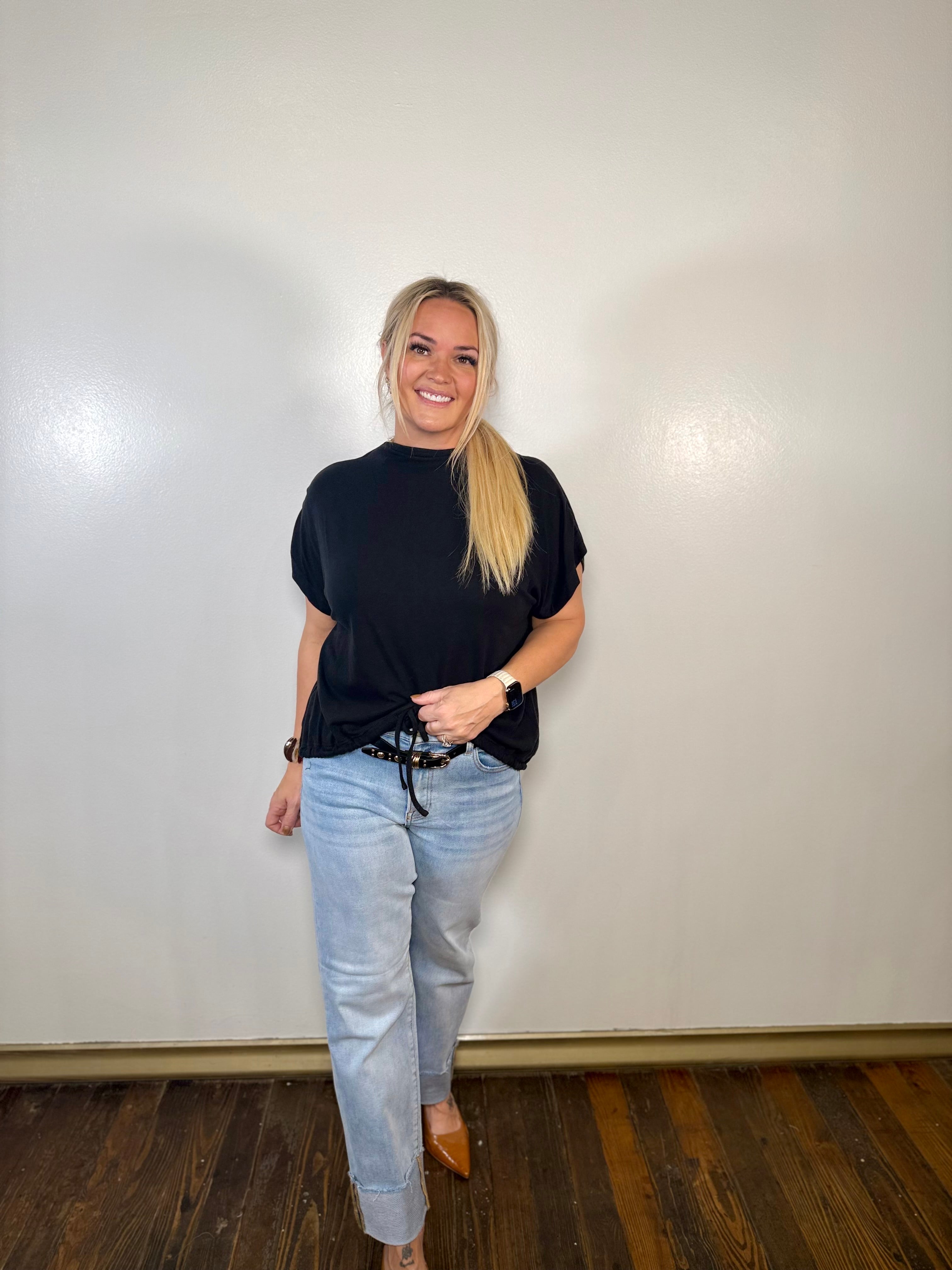 Avianna Drawstring Waist Blouse