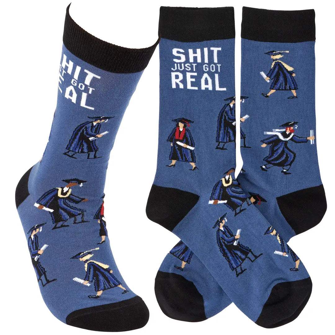Classic Woven Crew Socks - Everyday
