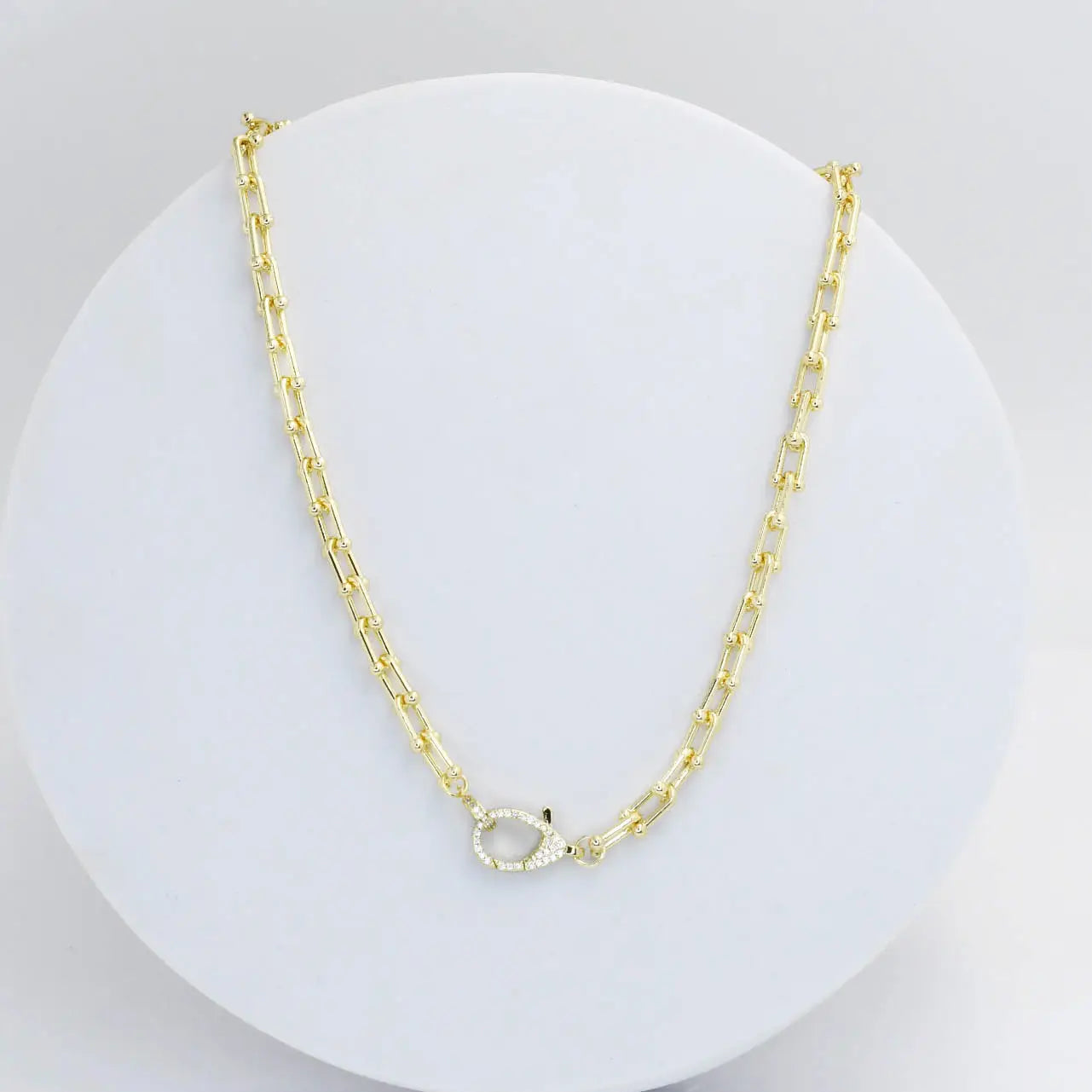 Radiant Lock Necklace