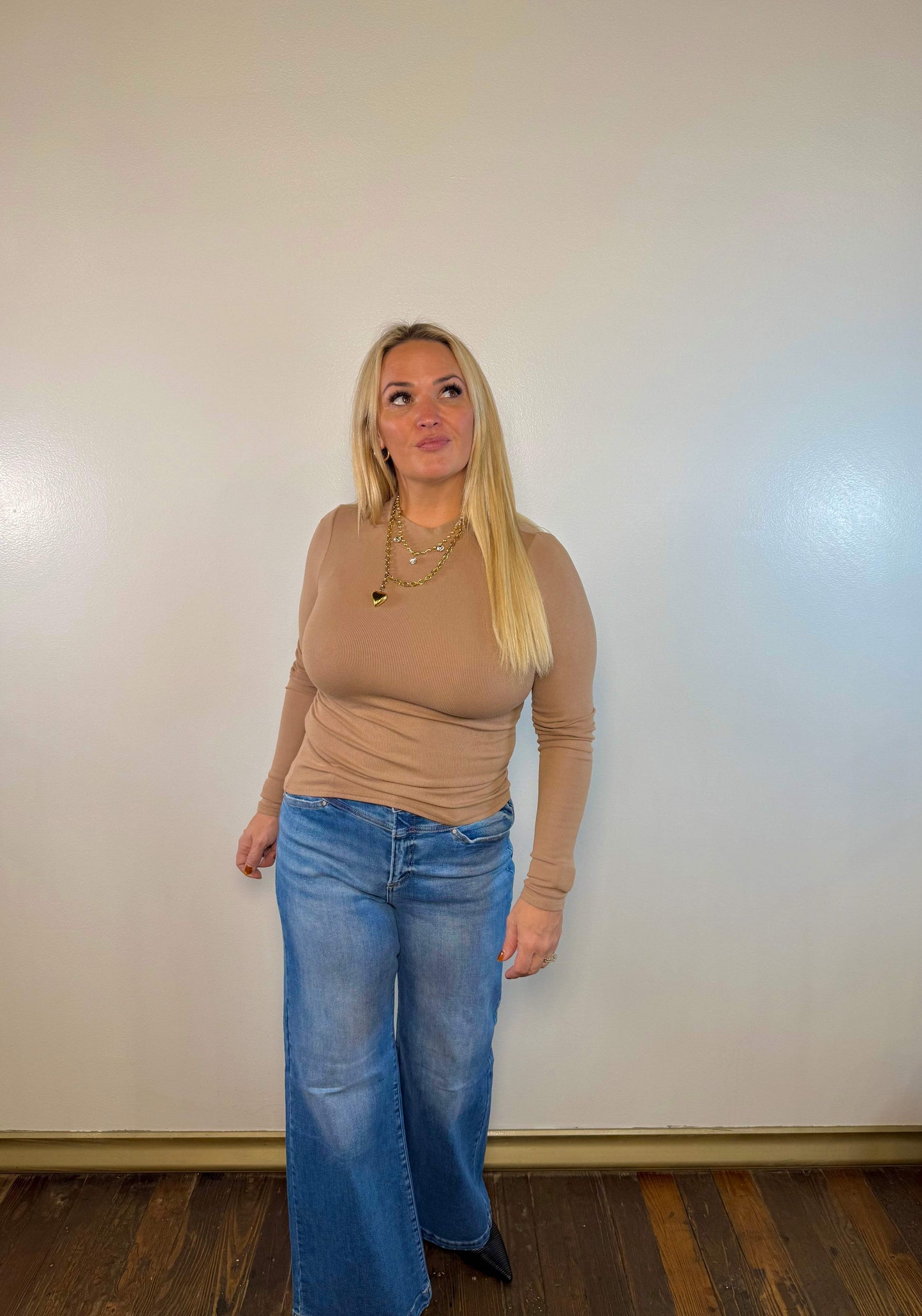 Ronan Mock Neck Top
