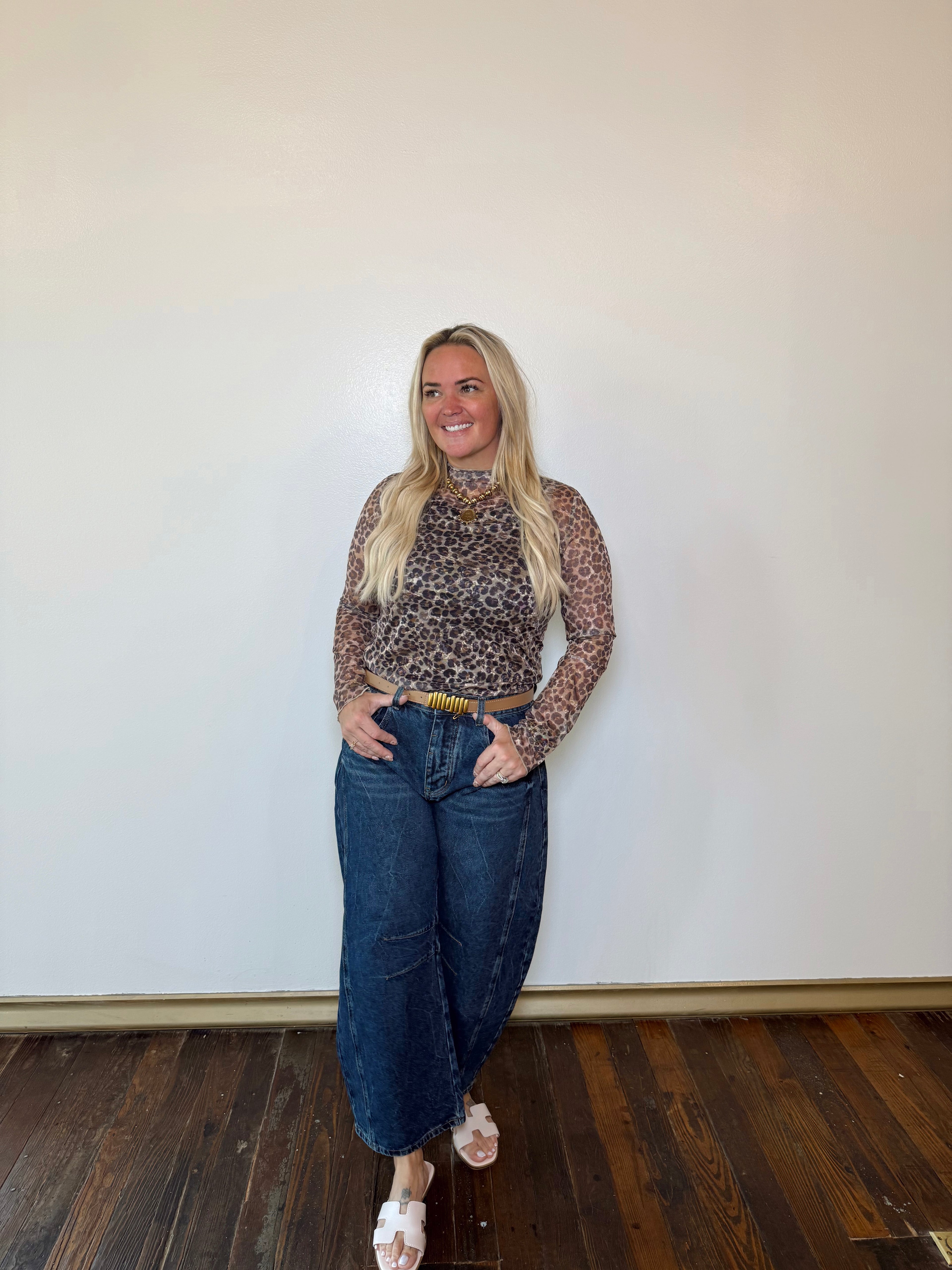 Carmen Washed Barrel Jeans