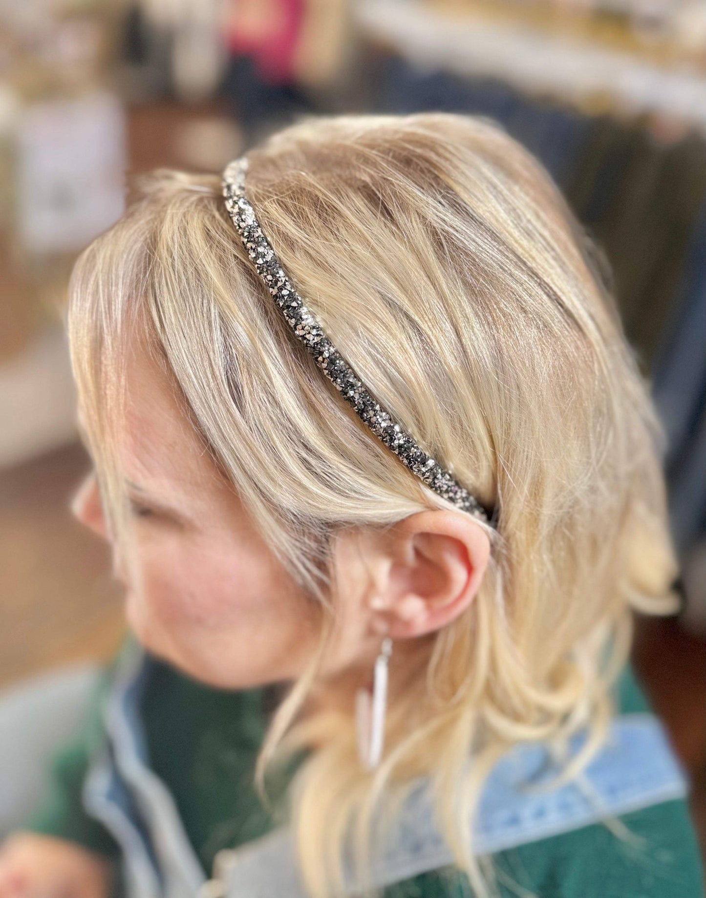 Skinny Rhinestone Headband