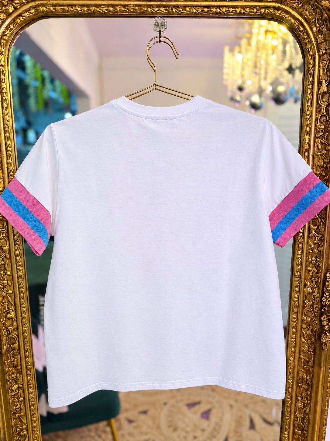 Ice Cream Drip Baseball Mama Sparkle Tee | Brianna Cannon