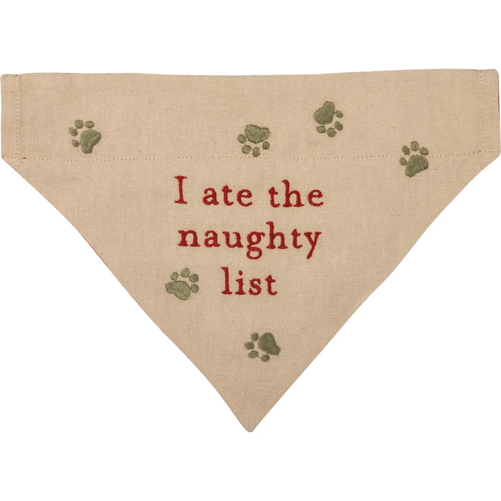 Large Christmas Dog Bandana