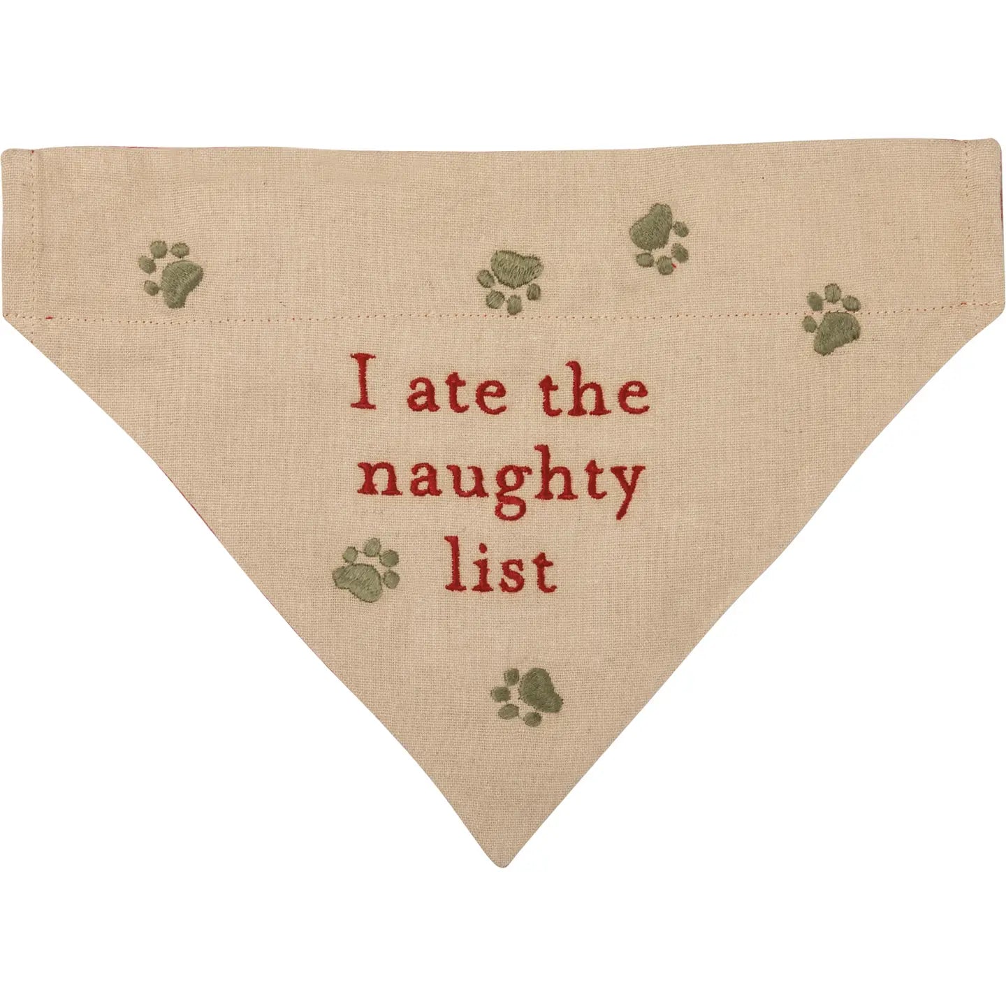Large Christmas Dog Bandana