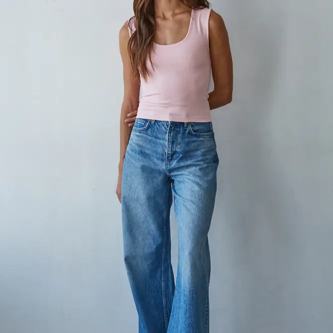 Double Layer Seamless Tank Top