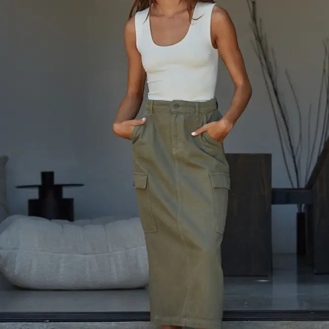 Double Layer Seamless Tank Top
