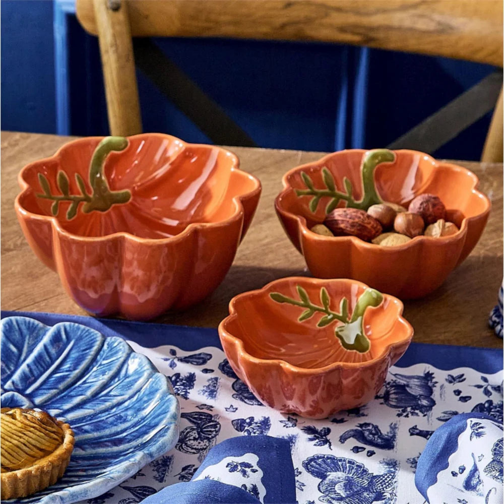 Fall Pumpkin Tidbit Bowls