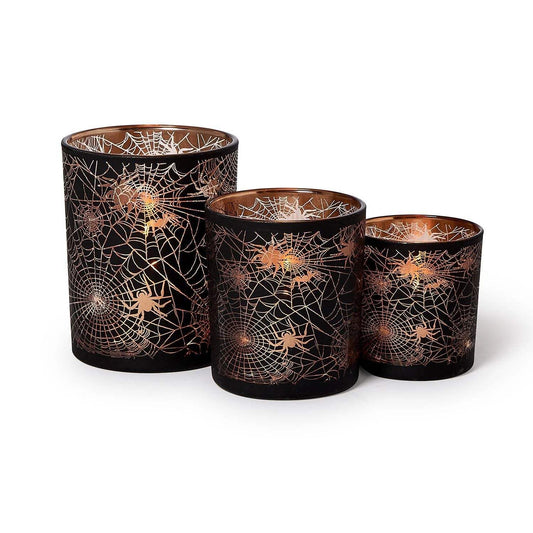 Spiderweb Candle Holders