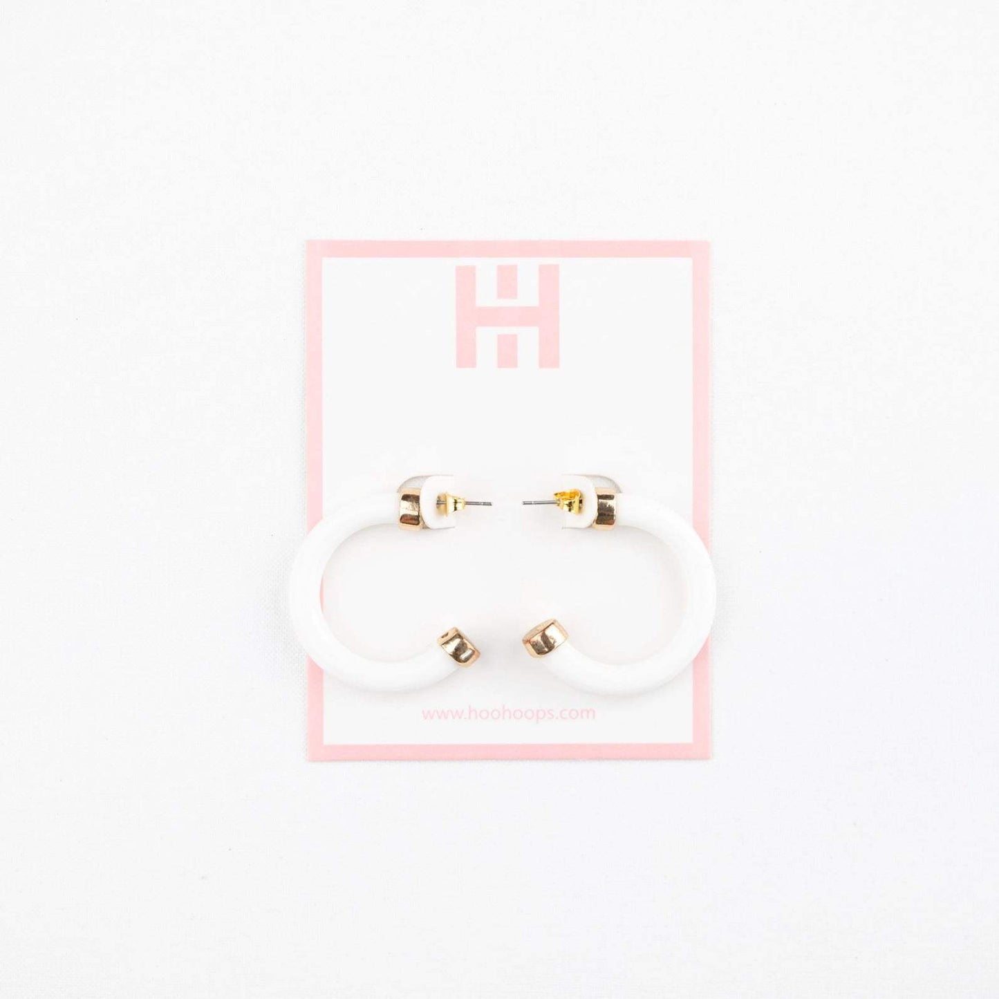 Hypoallergenic Small Acrylic Hoops