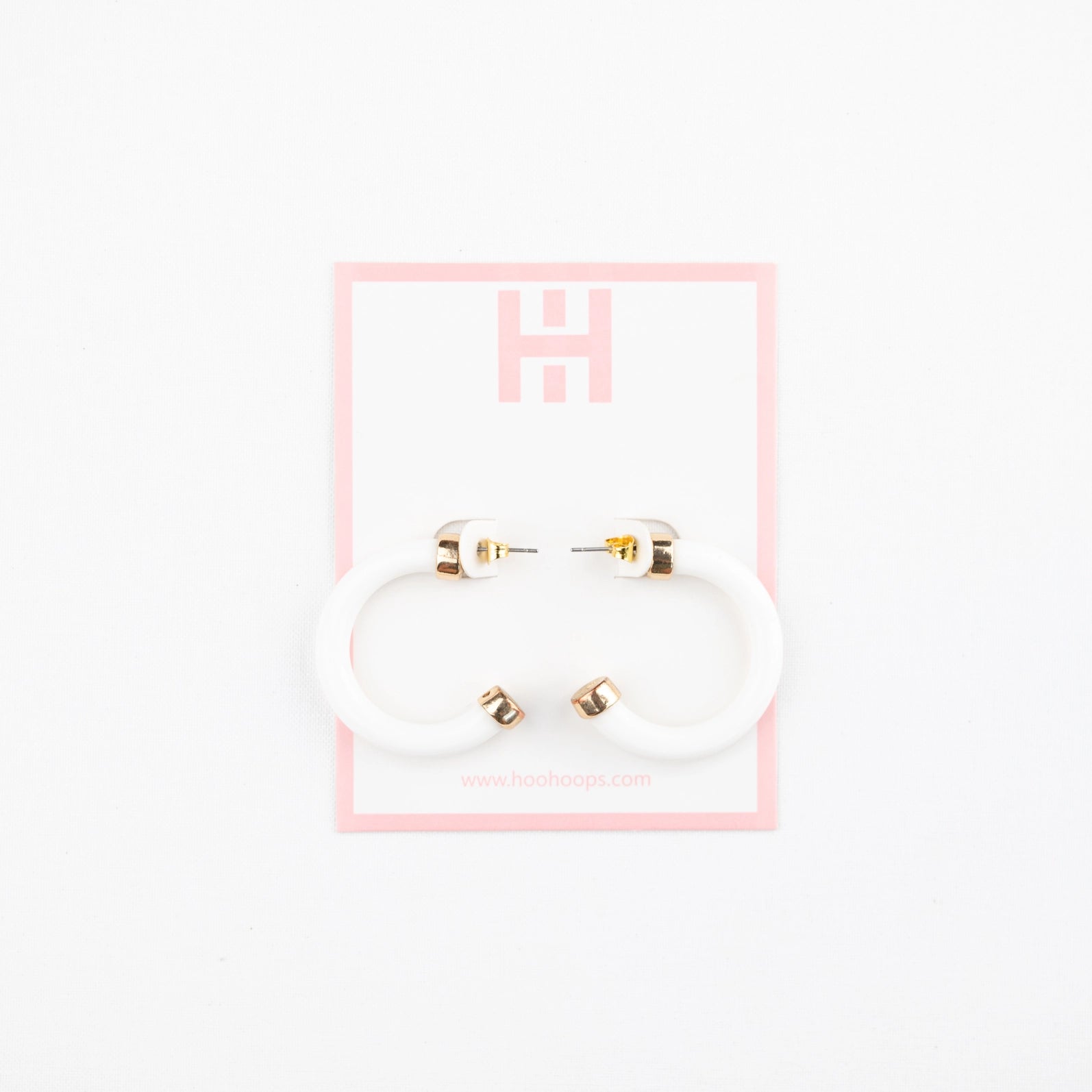 Hypoallergenic Small Acrylic Hoops