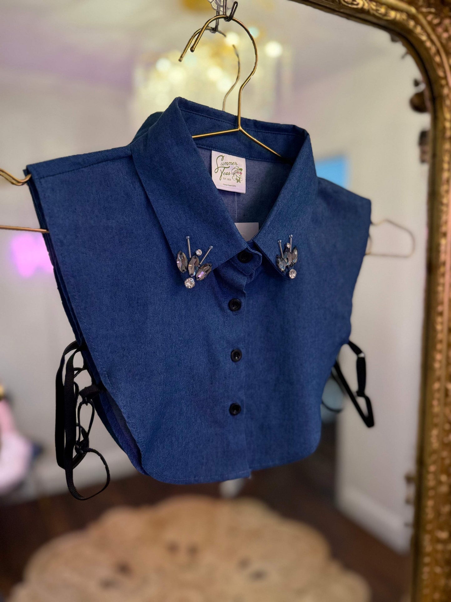 Dickey Bib Corporate Collar Top