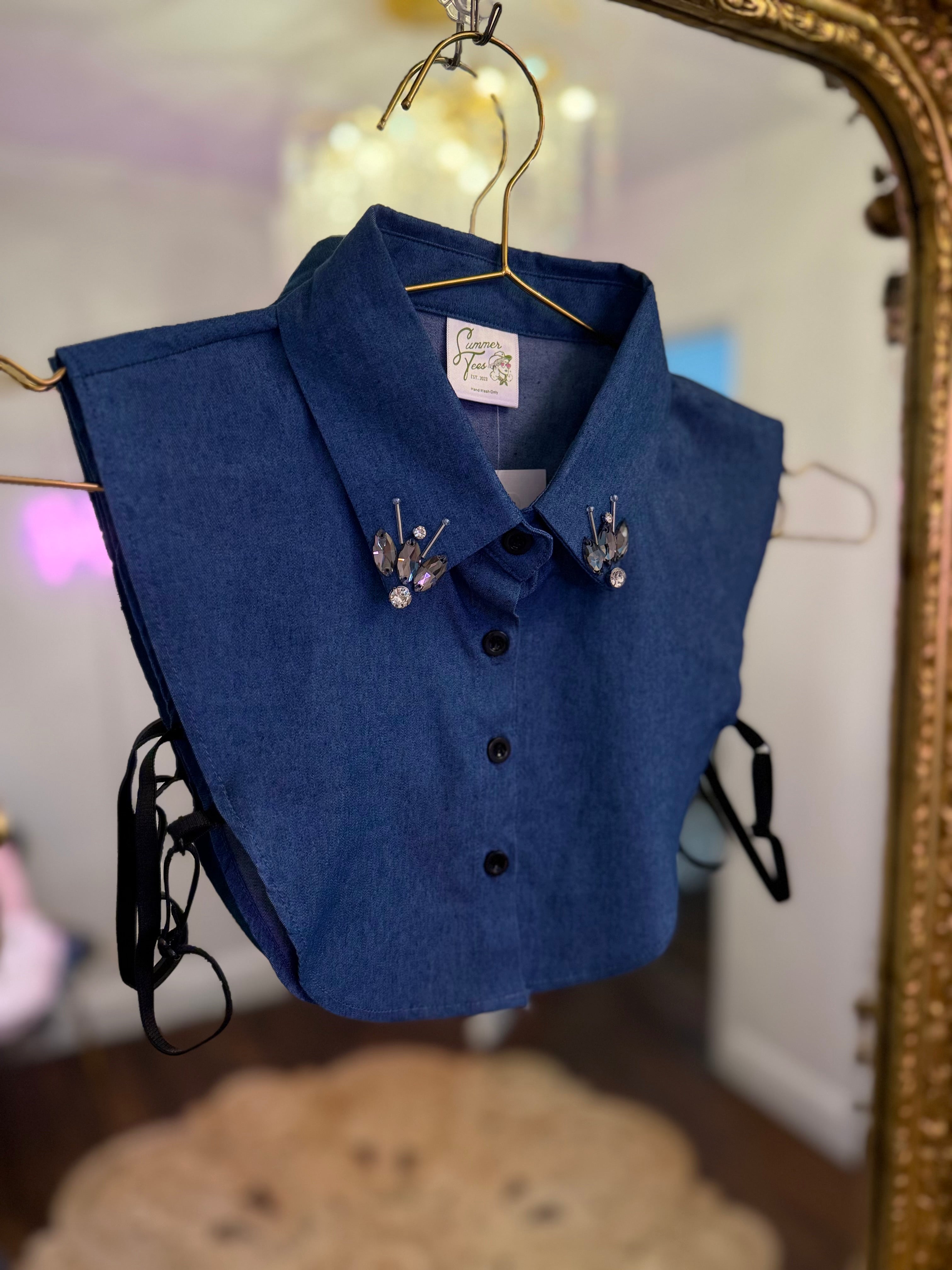 Dickey Bib Corporate Collar Top