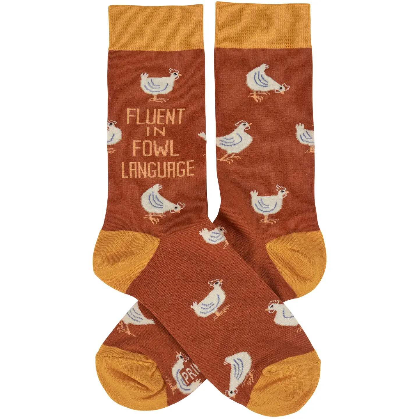 Classic Woven Crew Socks - Animals