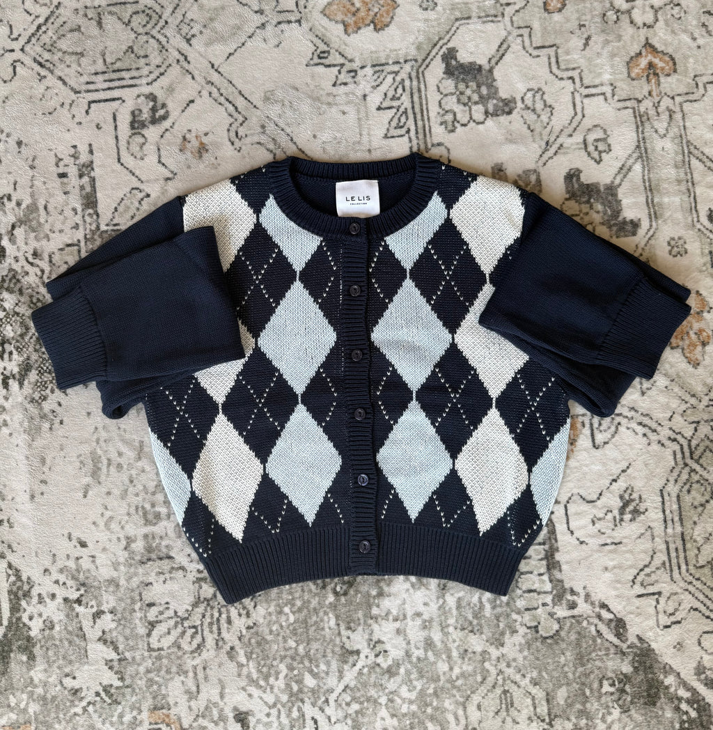 Argyle Allure Cardigan