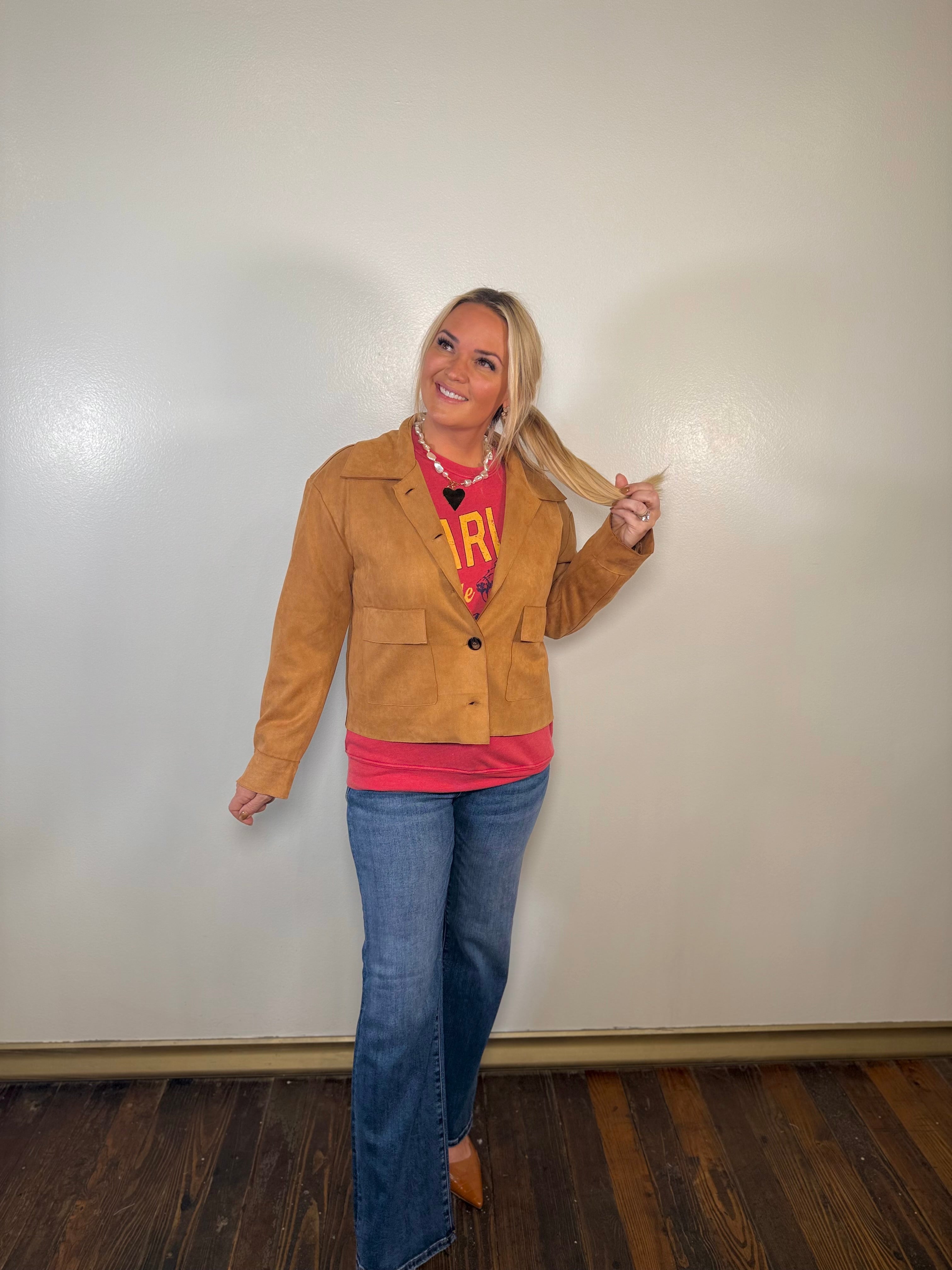 Street Style Suede Jacket