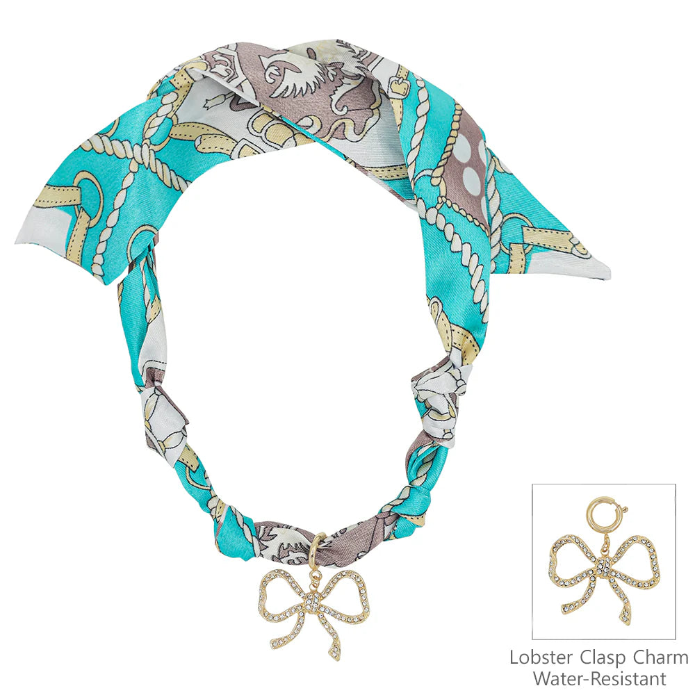 Rae Bow Scarf Necklace