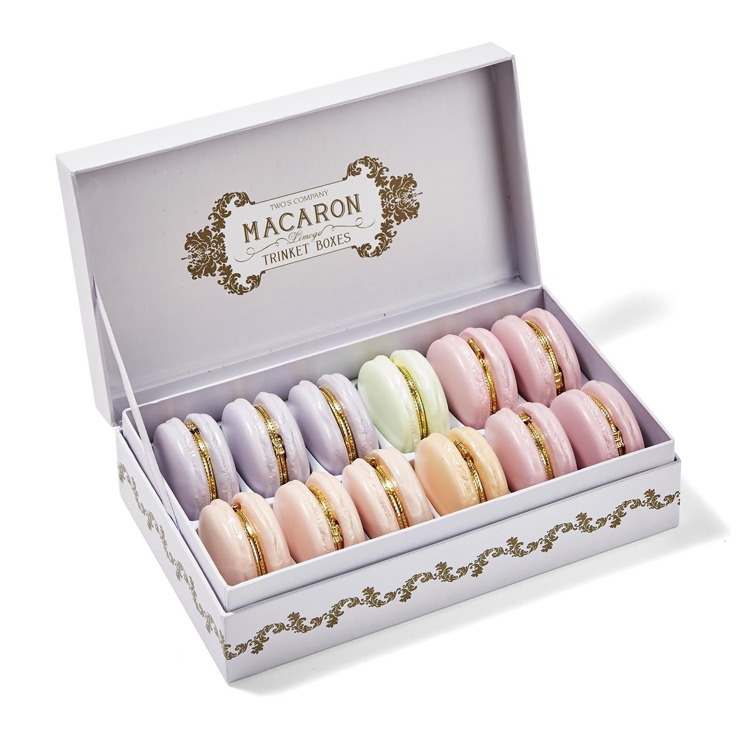 Macaron Limoges Trinket Boxes