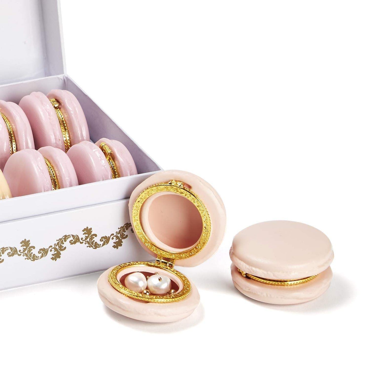 Macaron Limoges Trinket Boxes