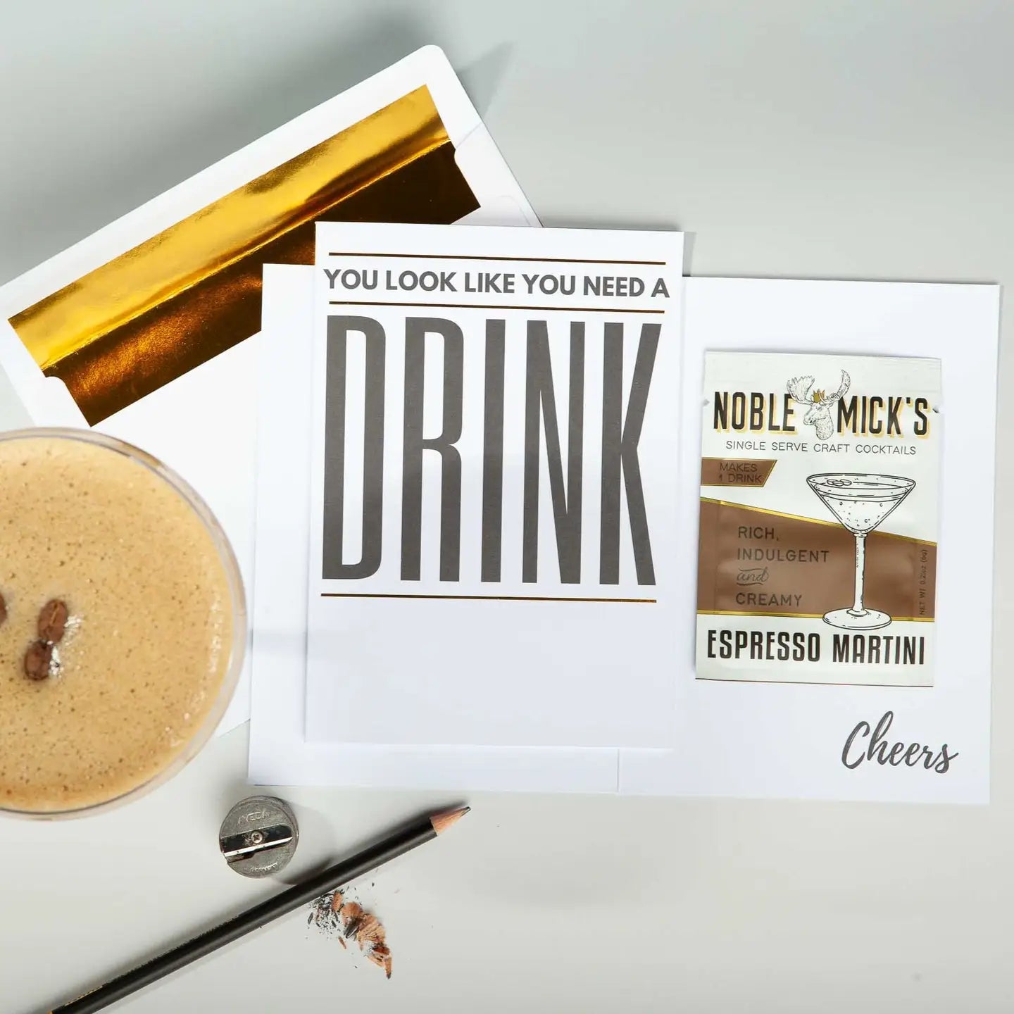 Cocktail & A Card