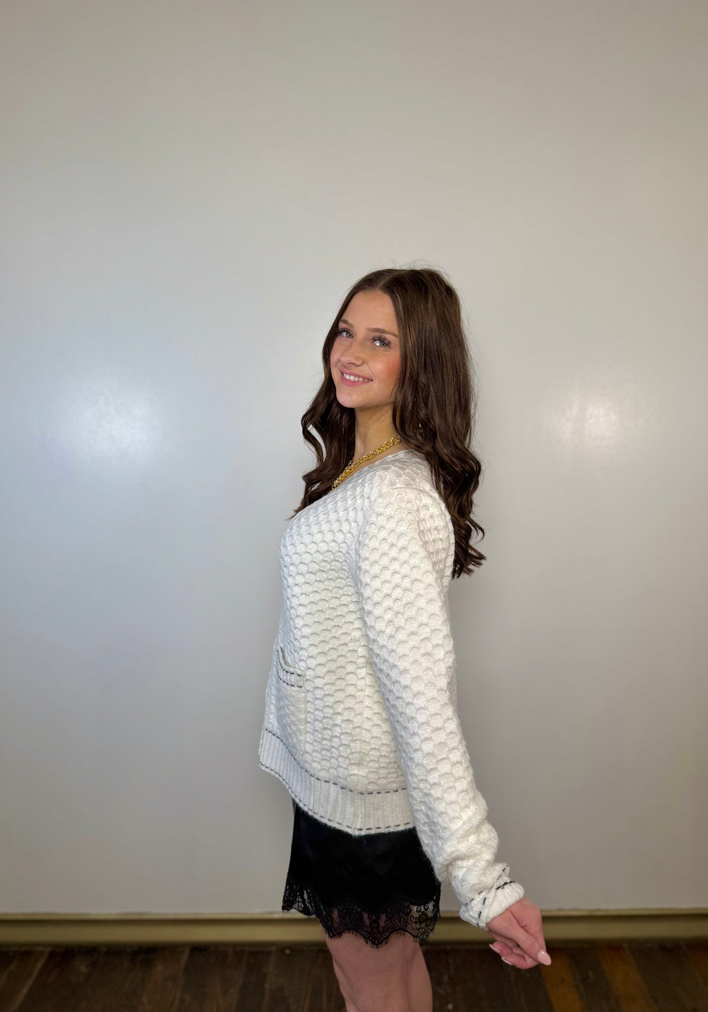 Cozy Grove Contrast Cardigan