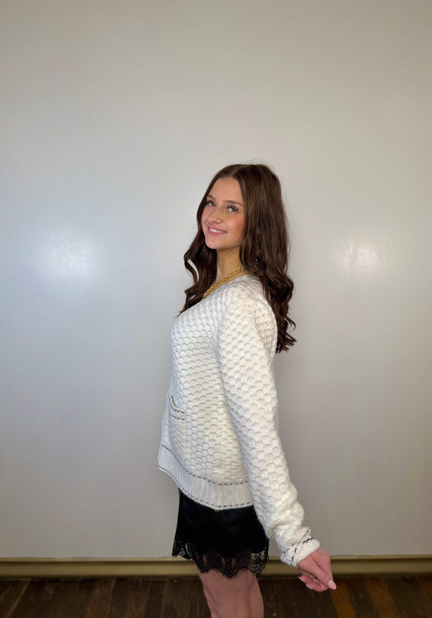 Cozy Grove Contrast Cardigan
