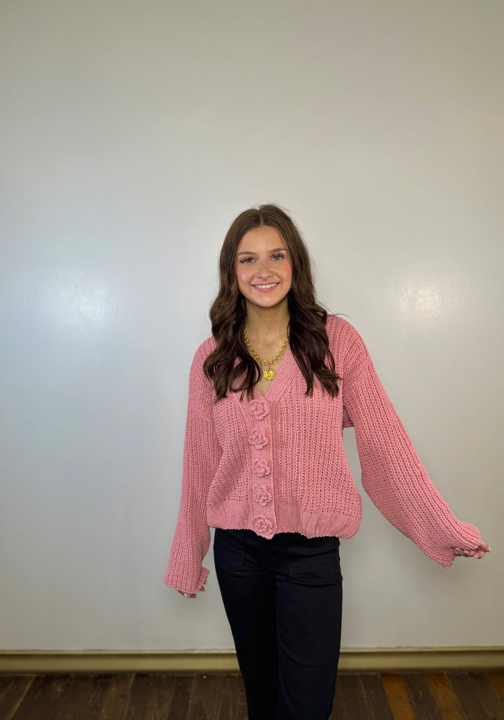 Cottage Rose Cardigan