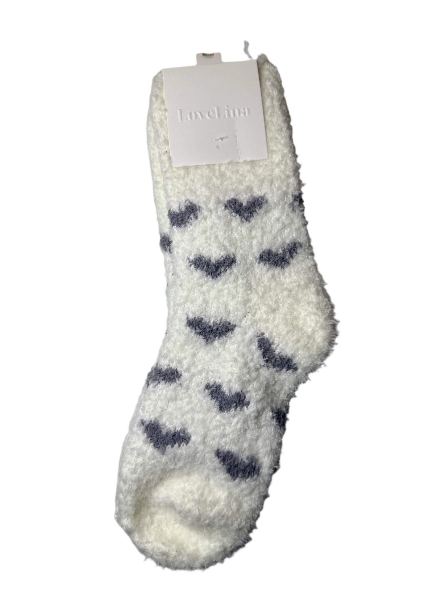 Cozy Heart Fuzzy Lounge Socks