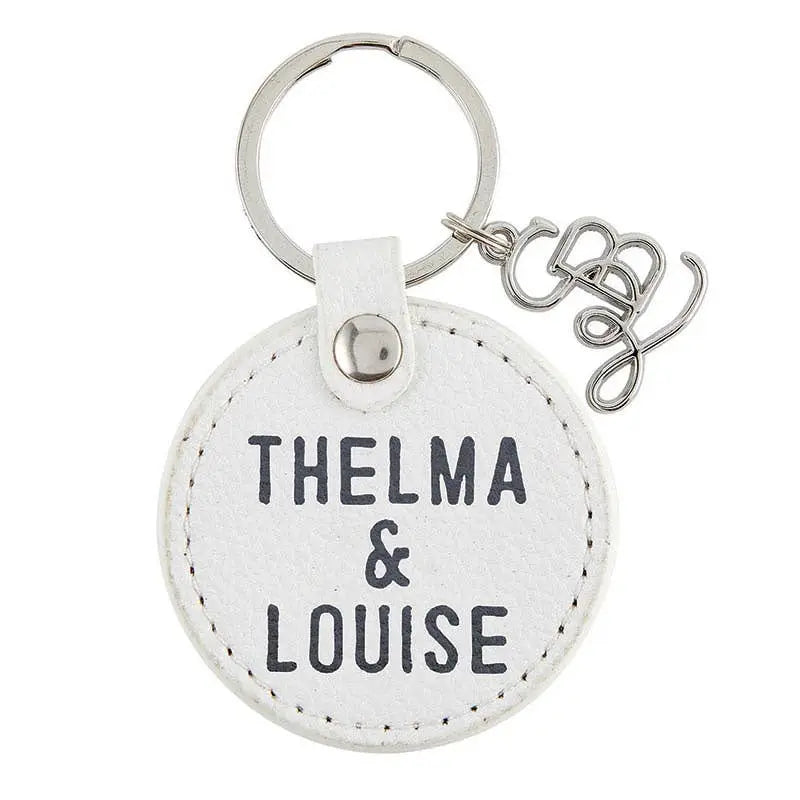 Thelma & Louise Leather Key Tag