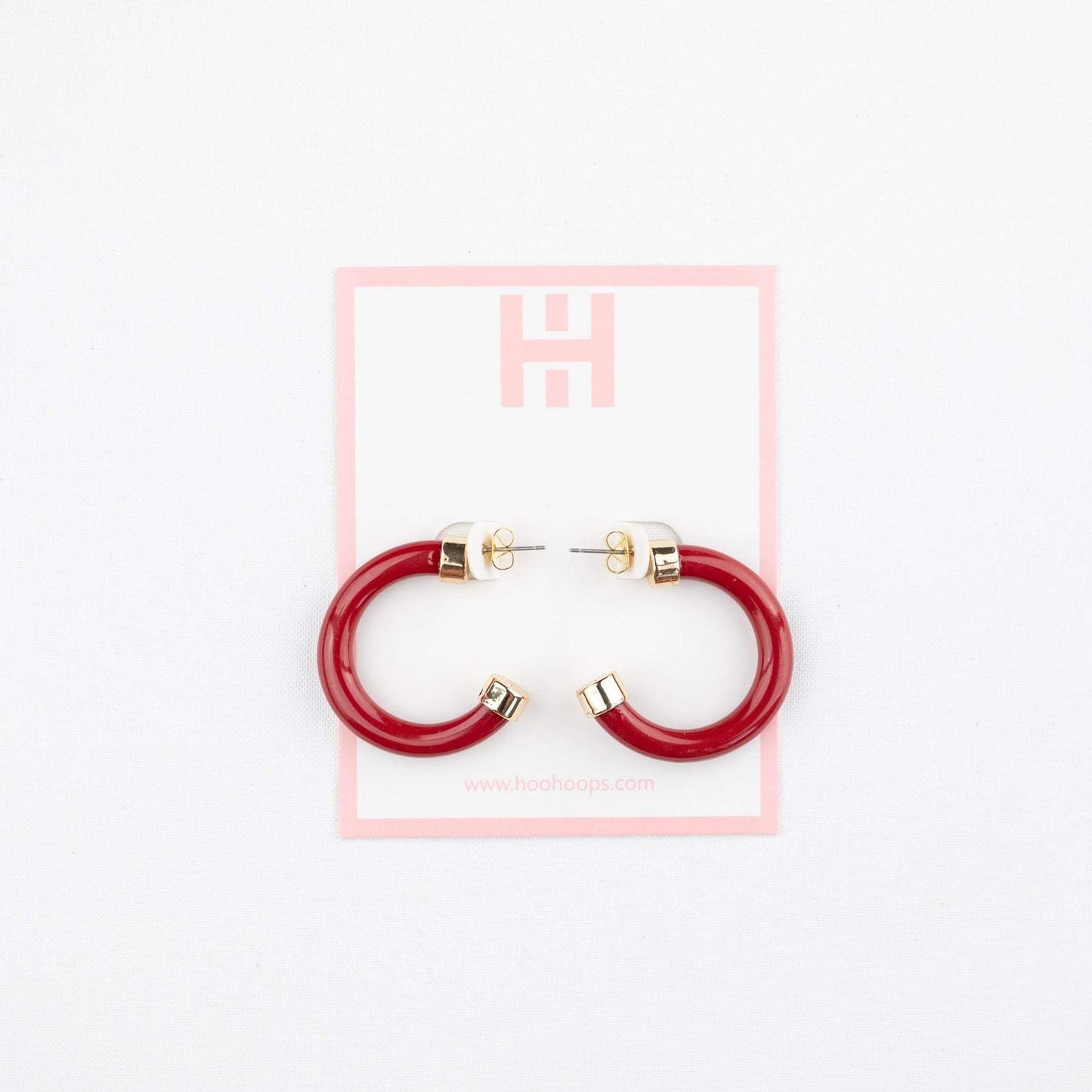 Hypoallergenic Small Acrylic Hoops
