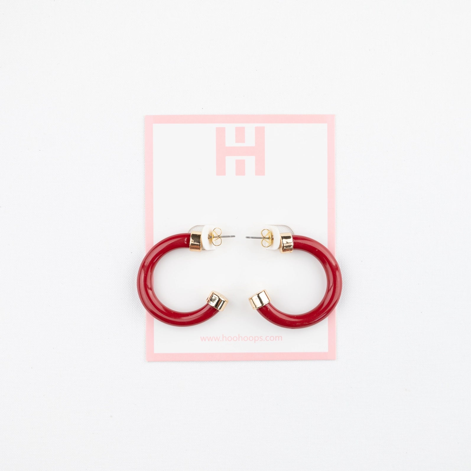 Hypoallergenic Small Acrylic Hoops