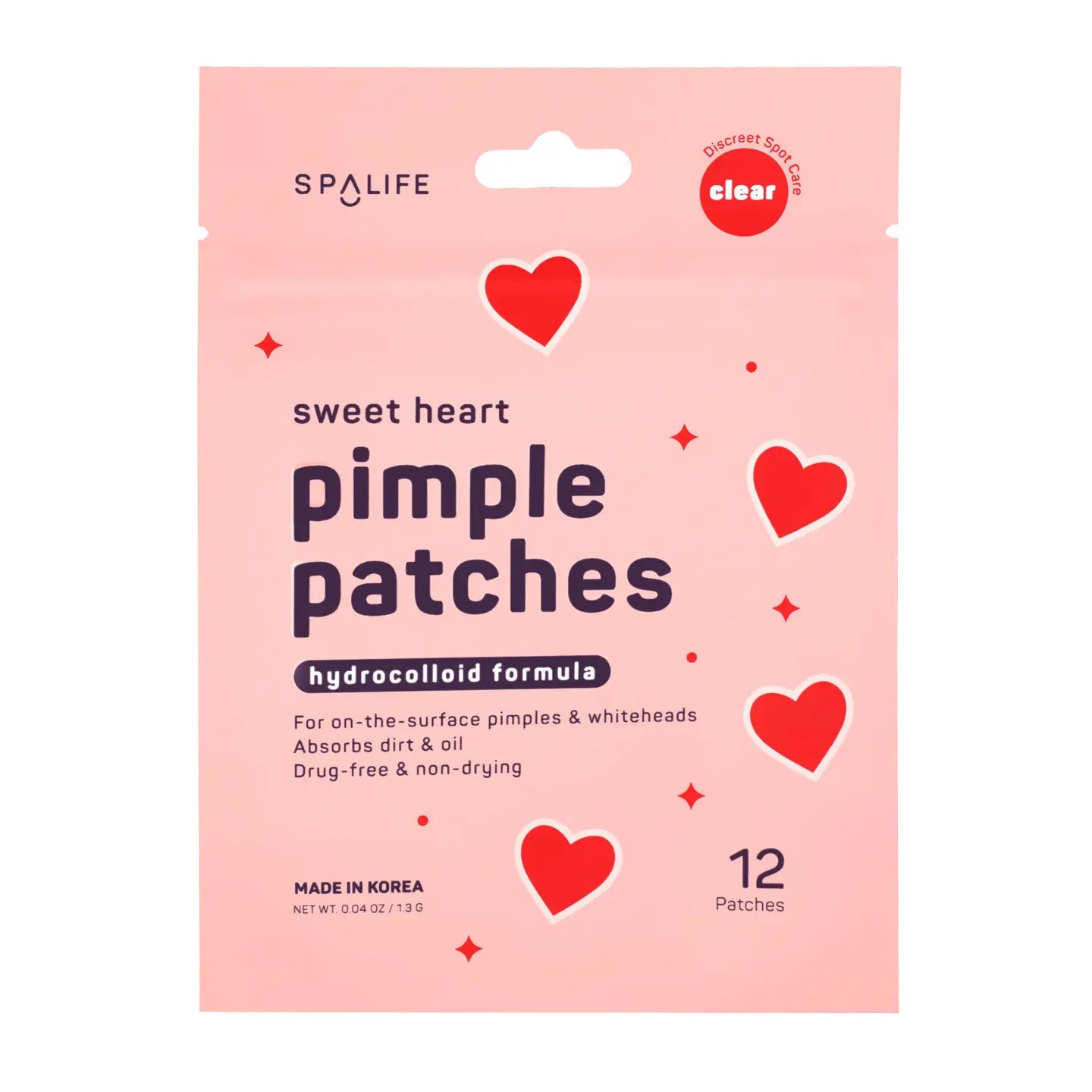 Sweet Heart Clear Pimple Patches
