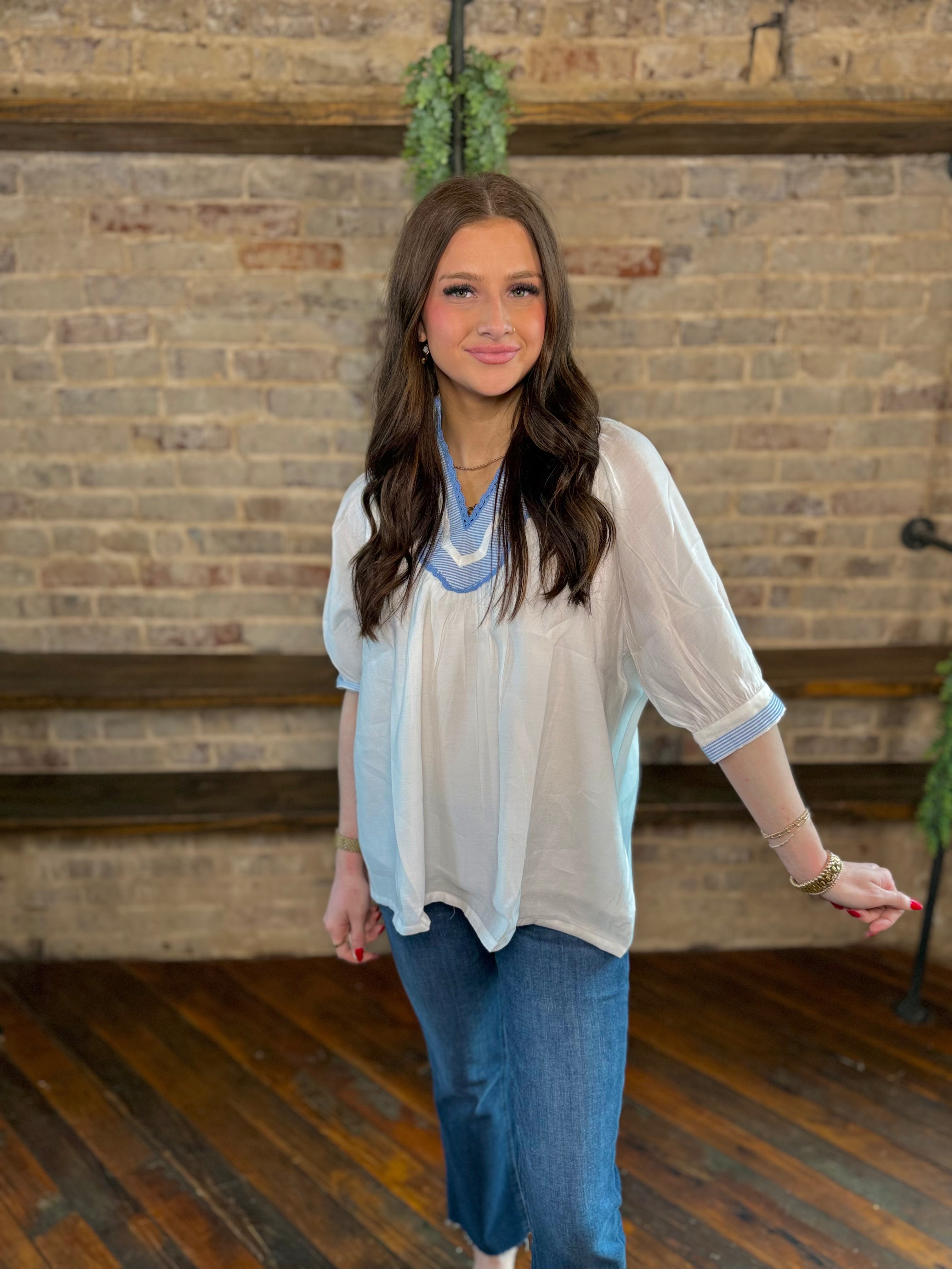 Urban Edge Pleated Blouse
