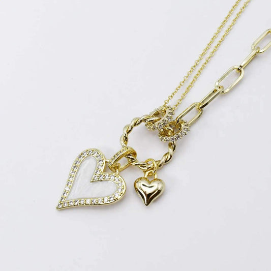 Whole Lot of Love Charm Necklace