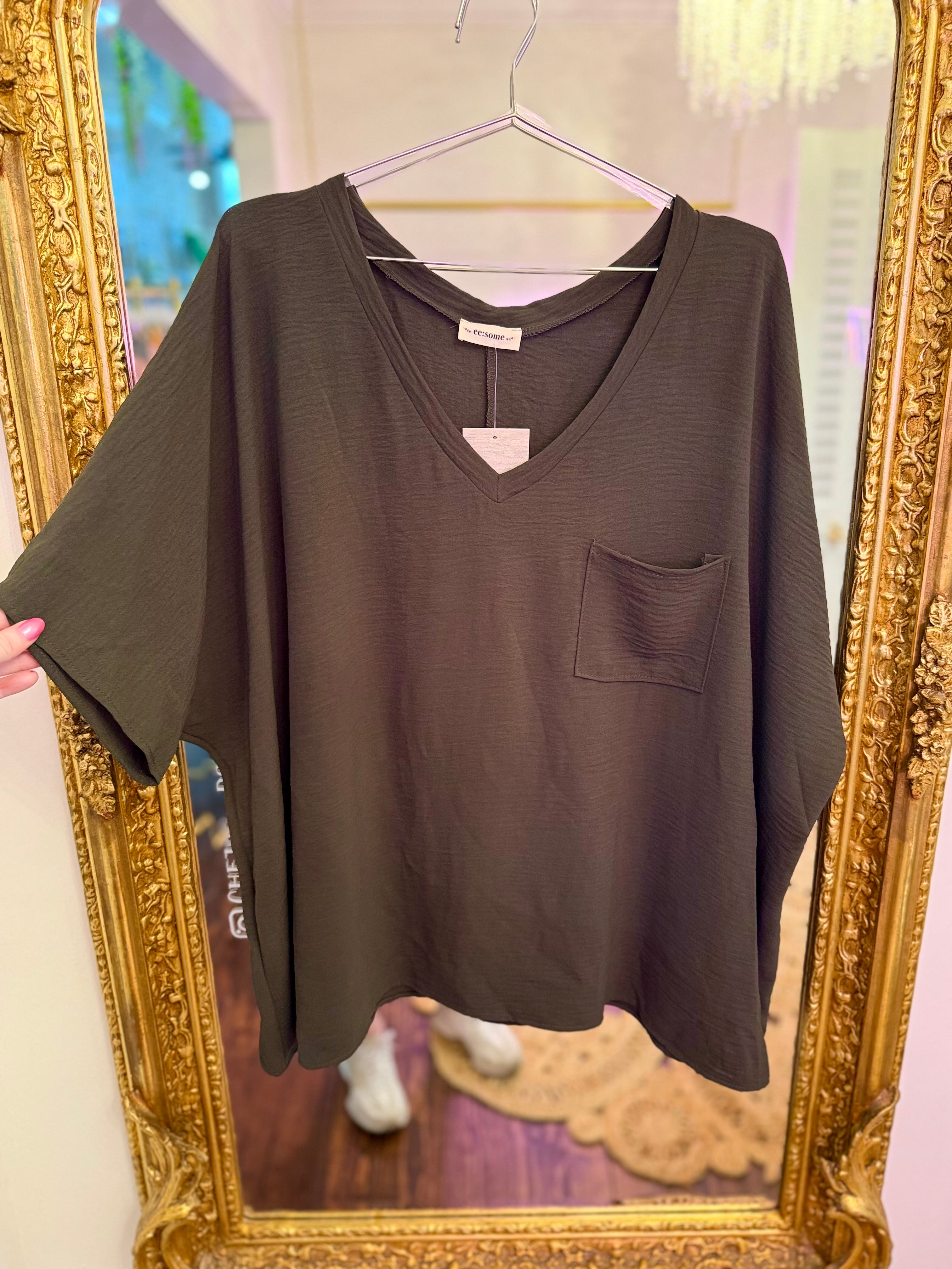 PLUS SIZE | Lindsey Woven Top