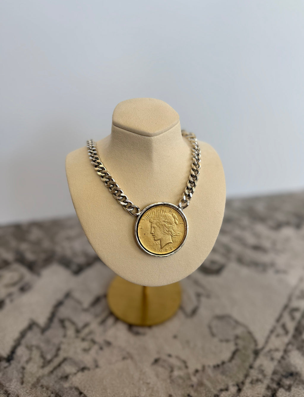 1922 Liberty Regal Vintage Coin Necklace
