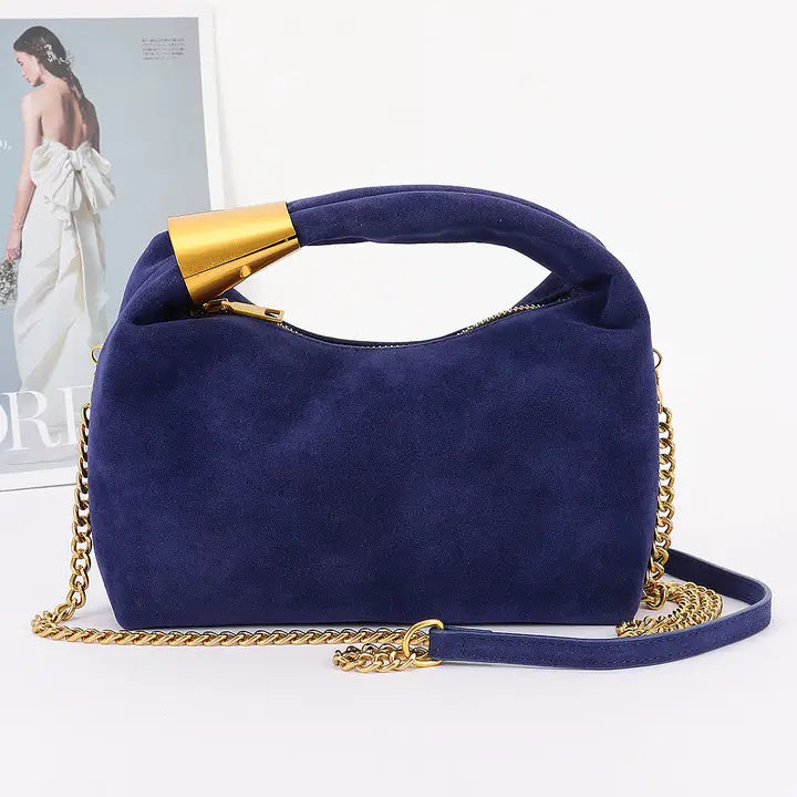 Oli Suede Hobo Bag