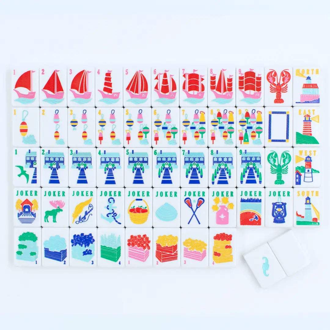 New England Series Mahjong Set