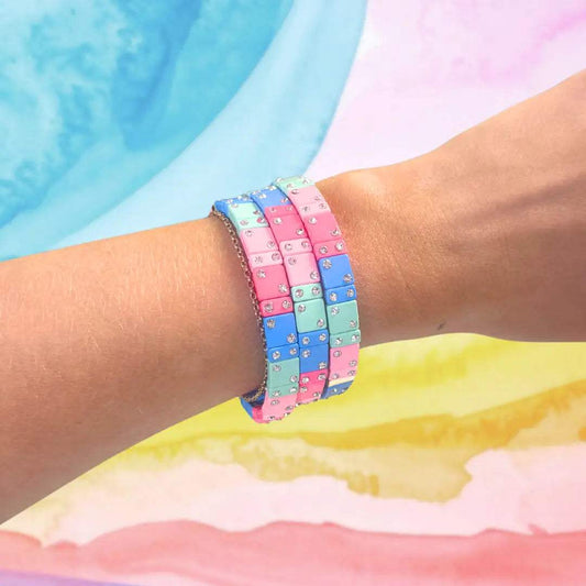 Rainbow Dice Bracelet
