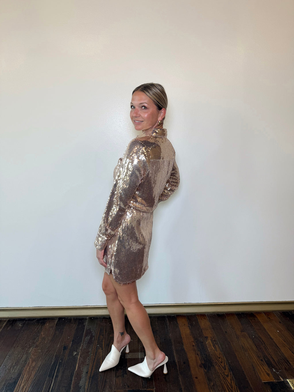 Party Time Sequin Mini Dress