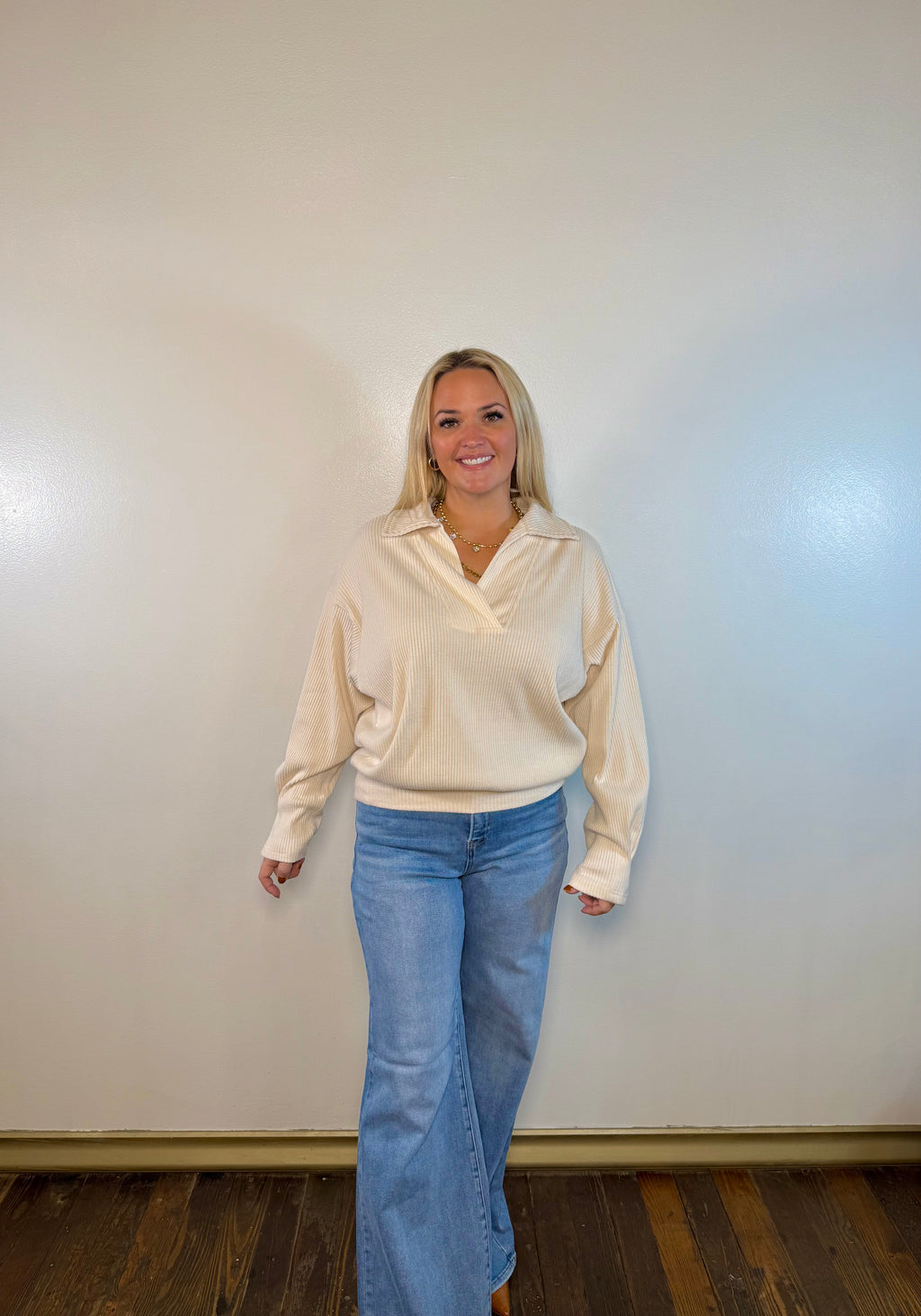 Georgina Ribbed Pullover