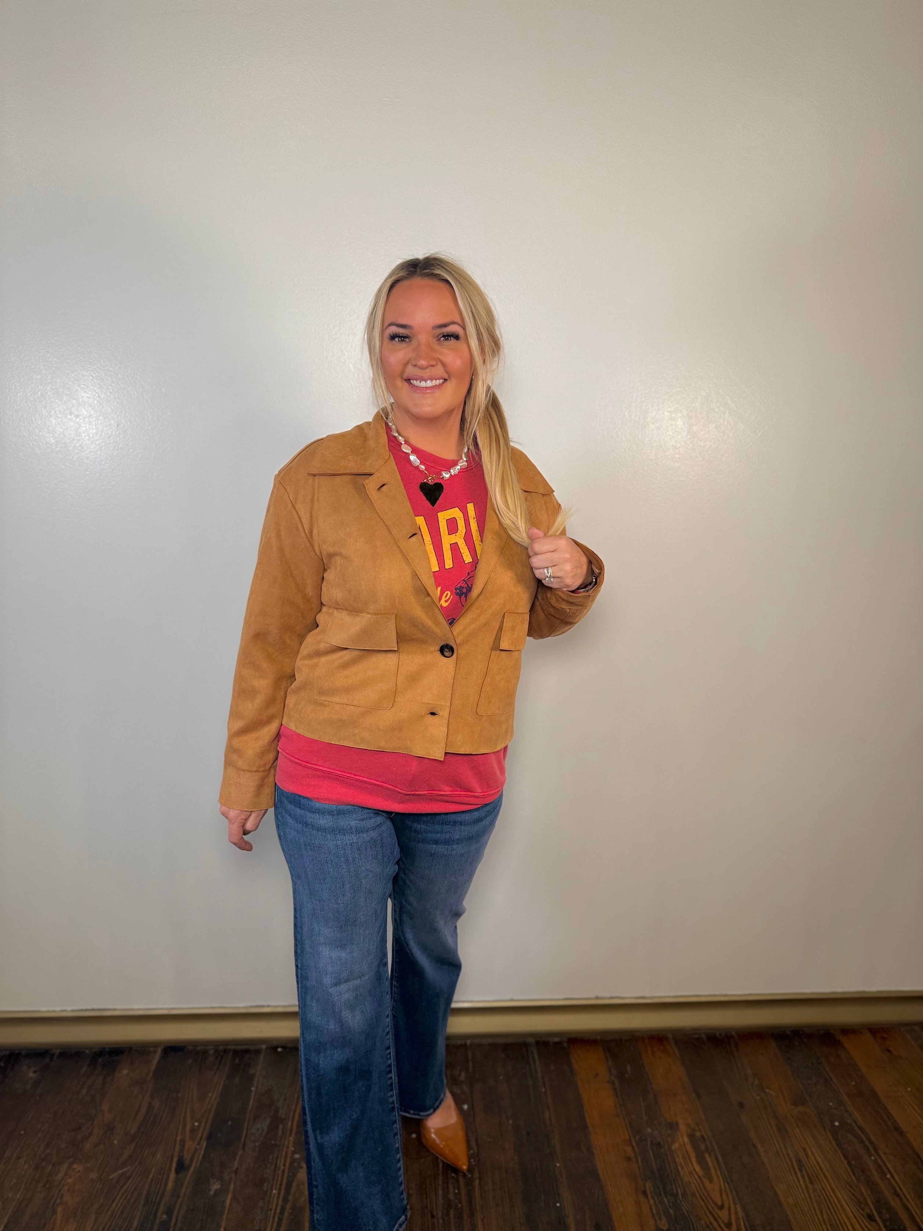 Street Style Suede Jacket